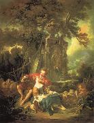 Francois Boucher, An autumn Pastoral